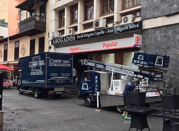 Mudanzas locales en Canarias